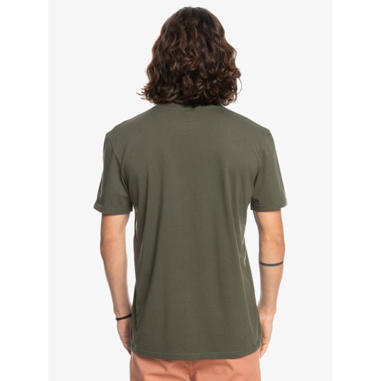 Quiksilver Ανδρική κοντομάνικη μπλούζα Script Talk Front - T-Shirt for Men